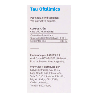 Tau Colirio Antibiotico 10 ml