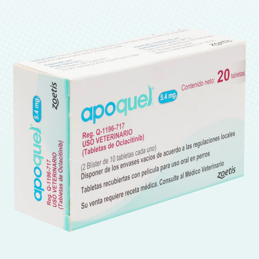 Apoquel 5.4 mg con 20 tabletas