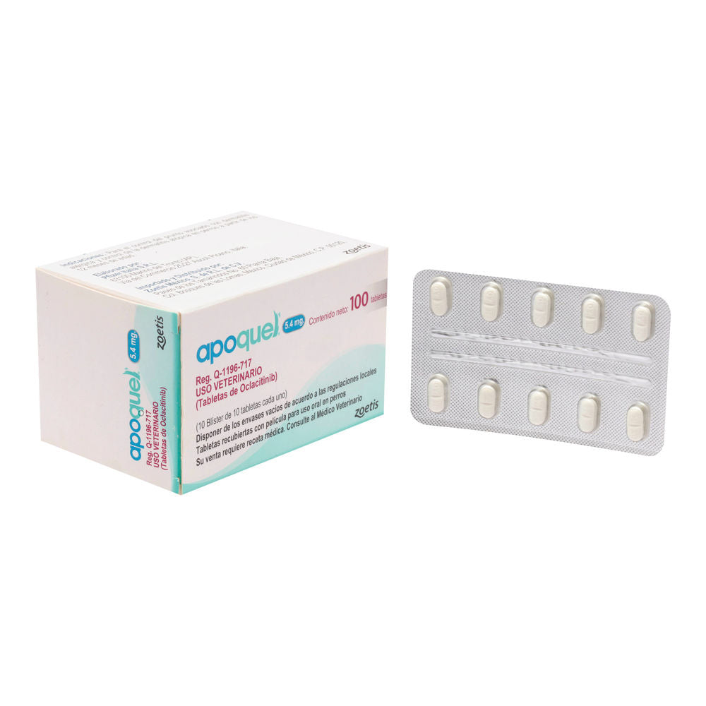 Apoquel 5.4 mg con 100 tabletas