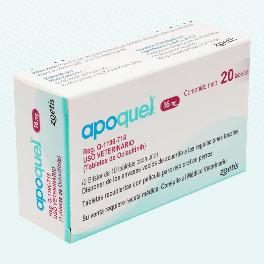 Apoquel 16 mg con 20 tabletas