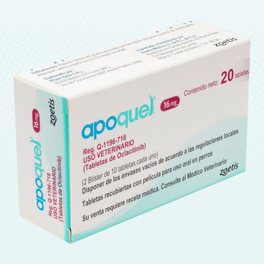 Apoquel 16 mg con 20 tabletas