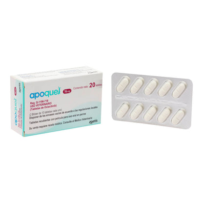 Apoquel 16 mg con 20 tabletas