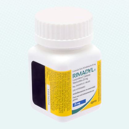 Rimadyl Masticable 25 mg 60 comprimidos