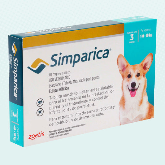 Simparica 40 mg 3 tab