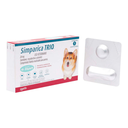 Simparica TRIO blue 10.1-20 kg 1 tab