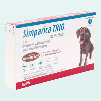 Simparica TRIO brown 40.1-60 kg 1 tab