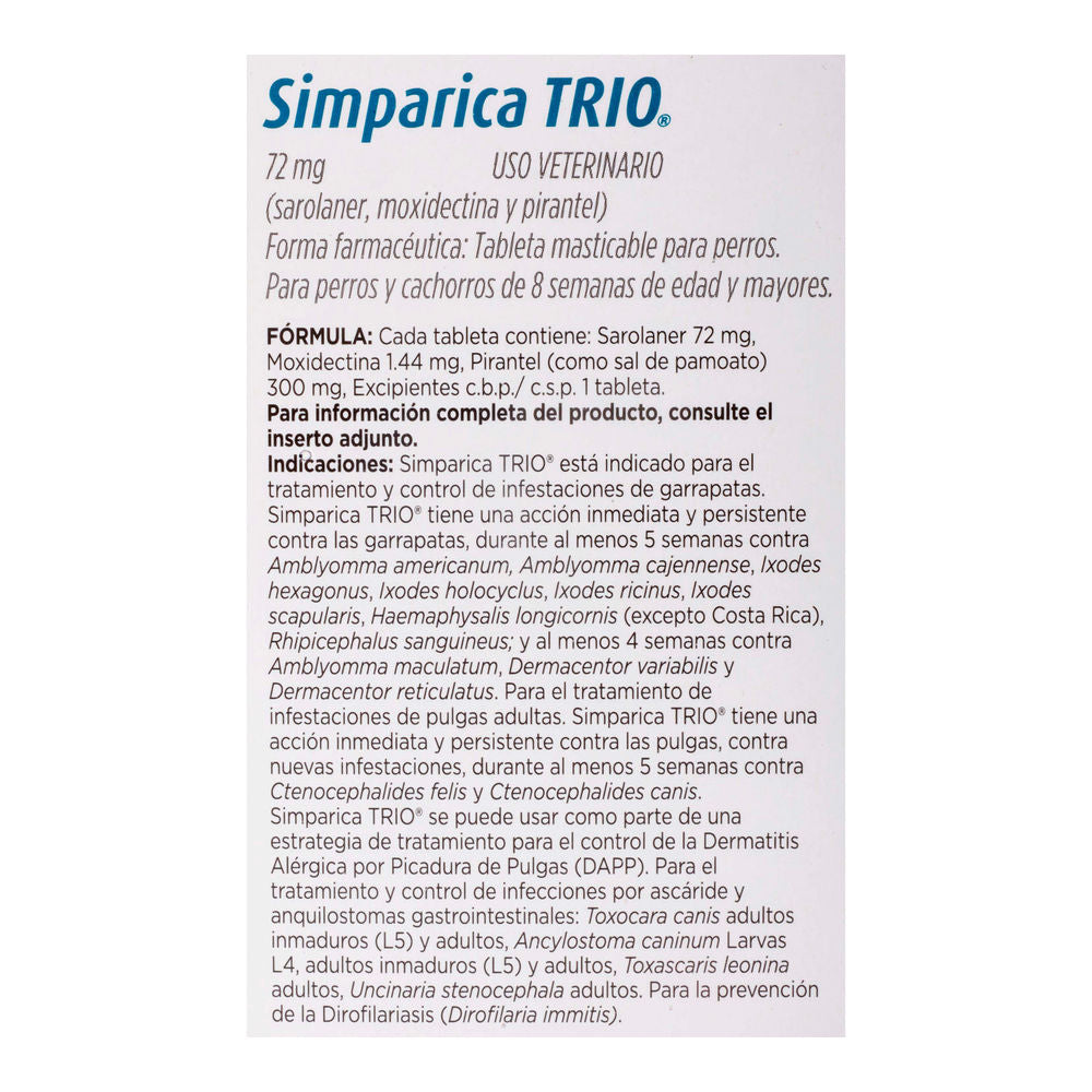 Simparica TRIO brown 40.1-60 kg 1 tab