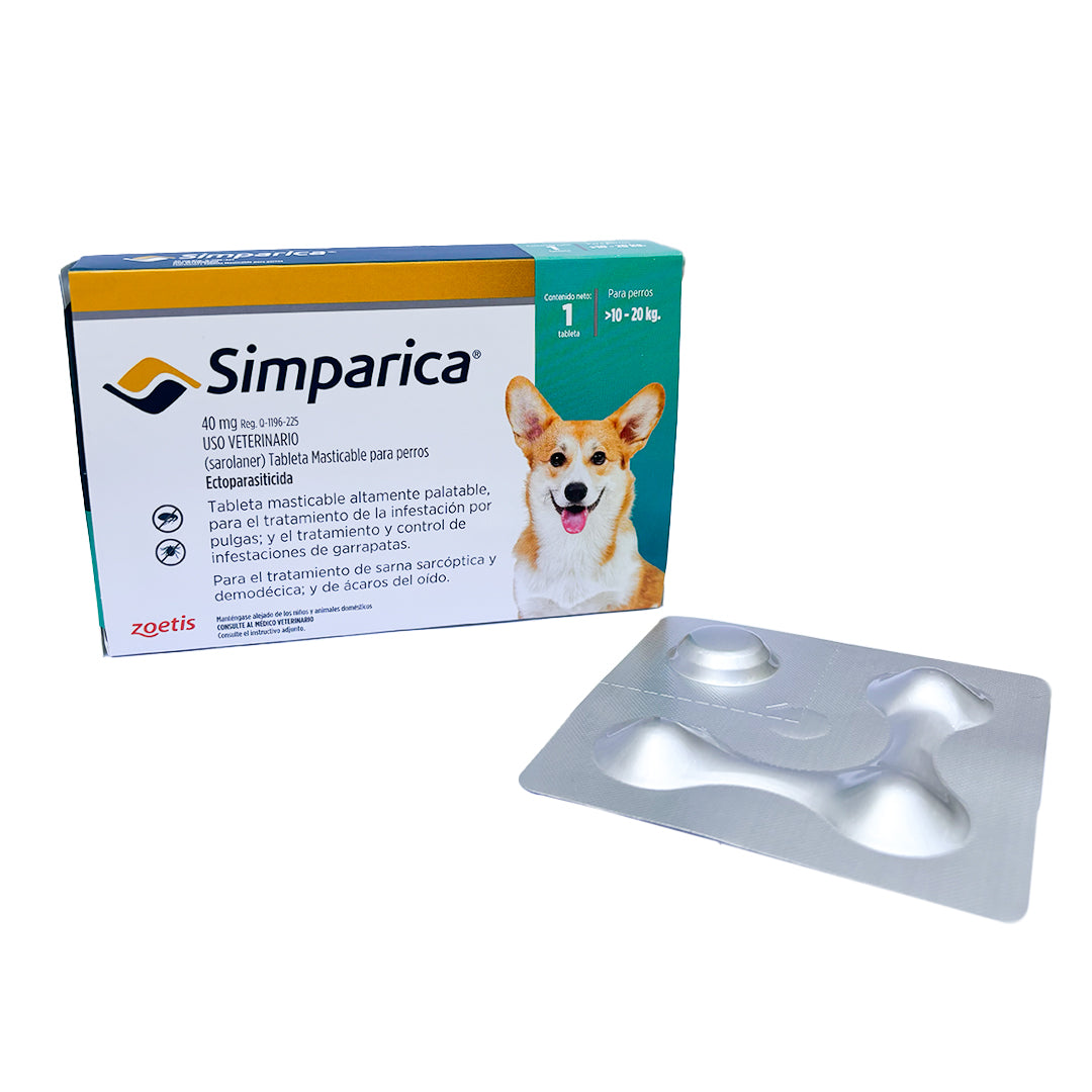 Simparica 40 mg. 1 tab.