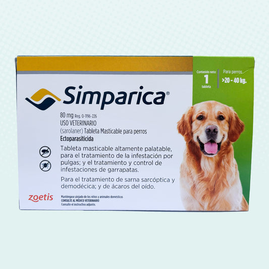 Simparica 80 mg. 1 tab.