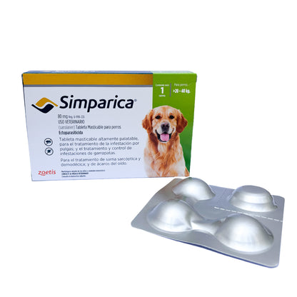 Simparica 80 mg. 1 tab.