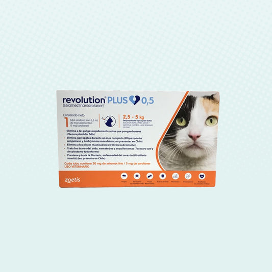 Revolution PLUS 0.5 ml 3 tubos